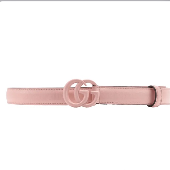 Gucci Thin Belt in Light Pink - Picture 8 of 9